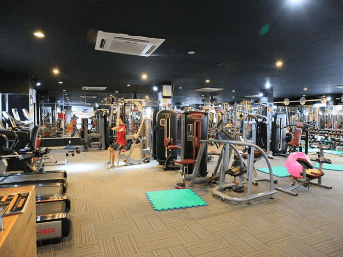 phòng gym tại Vũng Tàu