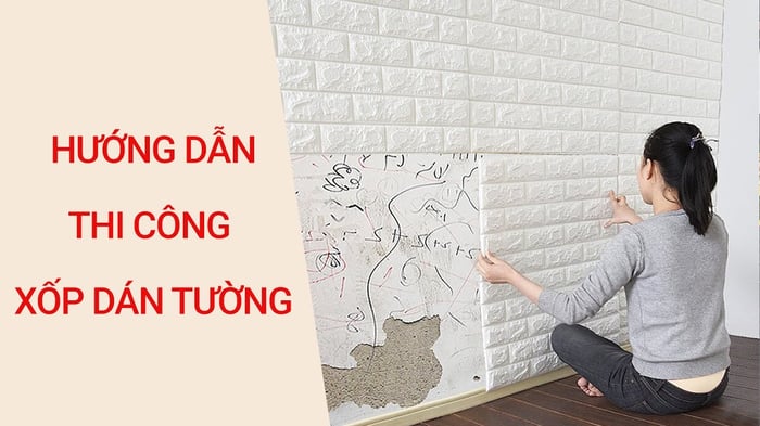 xốp dán tường tại BMT