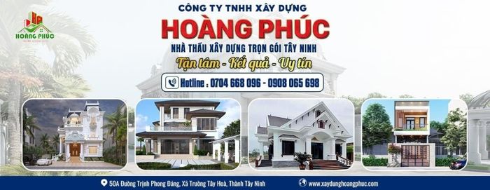 Công Ty TNHH Xây Dựng Hoàng Phúc Tây Ninh