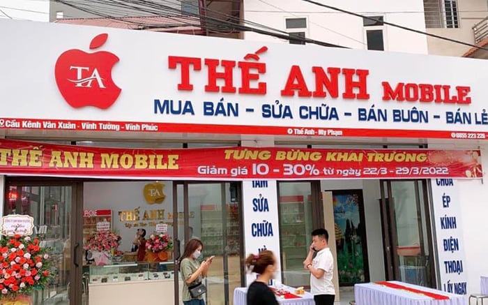 cửa hàng iPhone tại An Giang