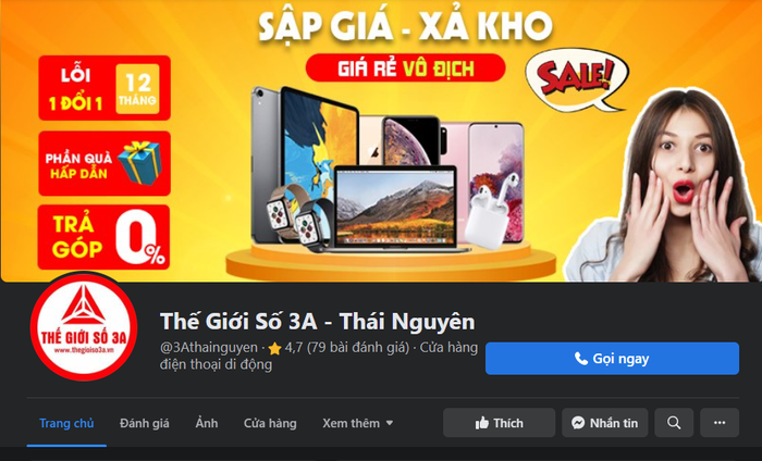 Sửa chữa điện thoại tại Thái Nguyên