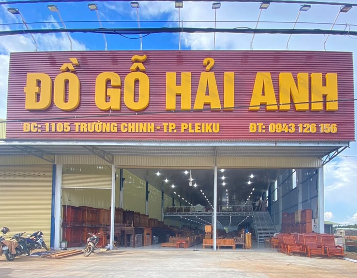 giường gỗ tại Gia Lai