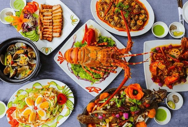Buffet hải sản ngon tại Huế