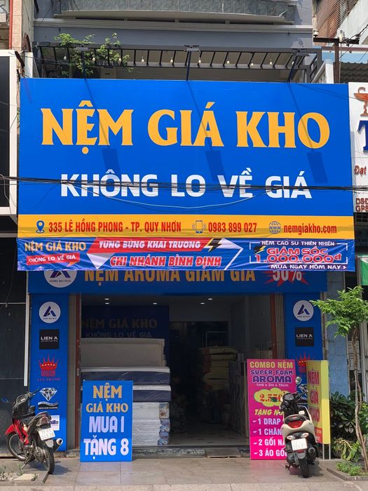 Nệm cao su non tại Quy Nhơn