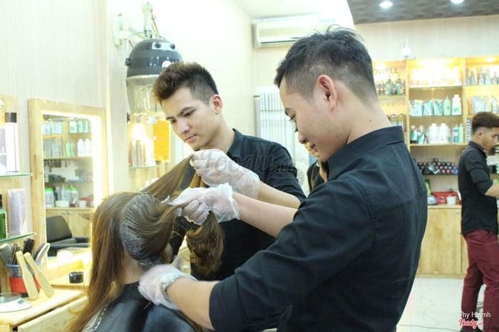 salon làm tóc đẹp tại Mỹ Tho