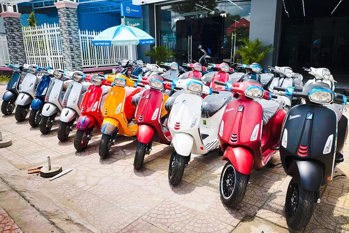 cửa hàng xe máy tại Vĩnh Long