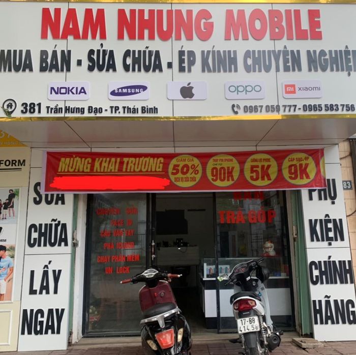 linh kiện điện thoại Thái Bình