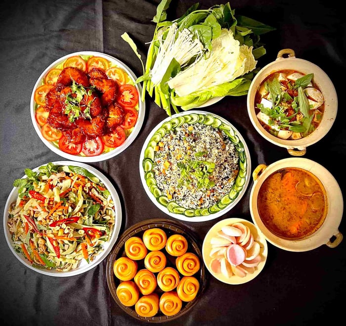 Buffet Chay tại Đà Lạt