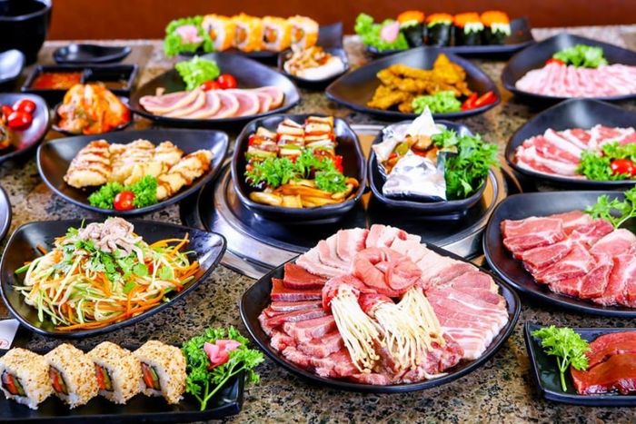 Buffet nướng đẳng cấp 5 sao