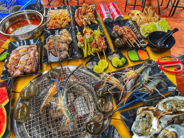 buffet nướng cần thơ