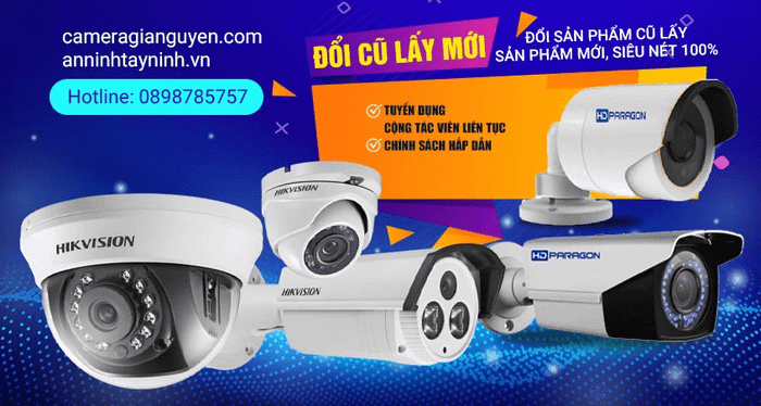 lắp đặt camera tại Tây Ninh