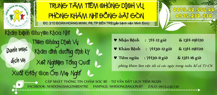 phòng khám nhi bến tre