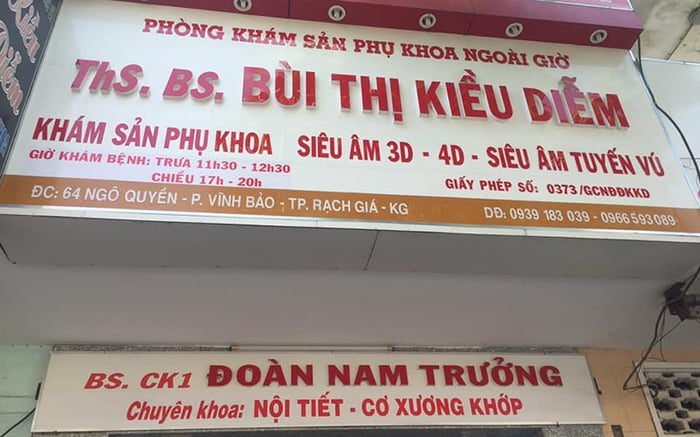 phòng khám phụ khoa Rạch Giá