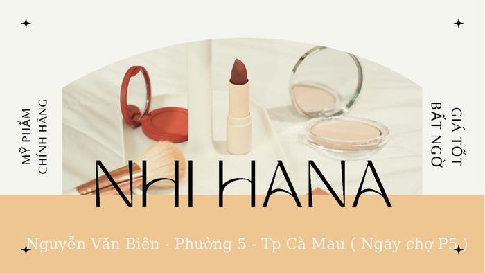 cửa hàng mỹ phẩm tại Cà Mau