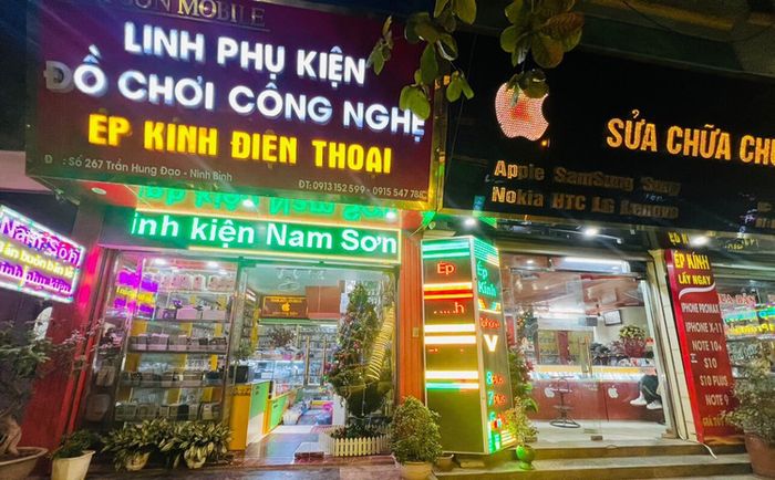 sửa chữa điện thoại tại Ninh Bình