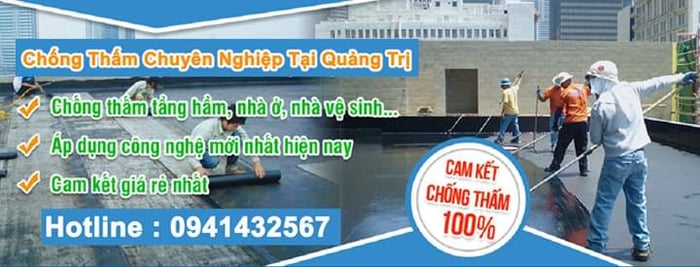 chống thấm tại Quảng Trị