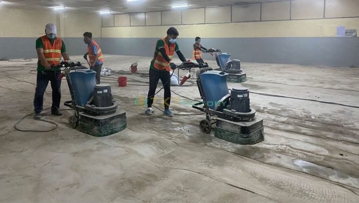 Dịch vụ đánh bóng sàn bê tông tại Vĩnh Phúc