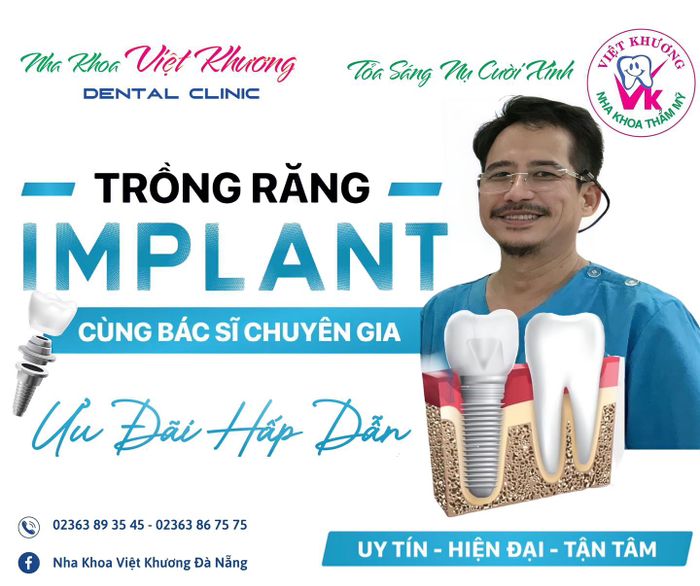 trồng răng implant tại Đà Nẵng