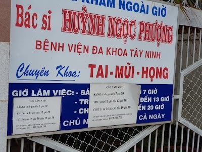 Phòng Khám Tai Mũi Họng - Tây Ninh