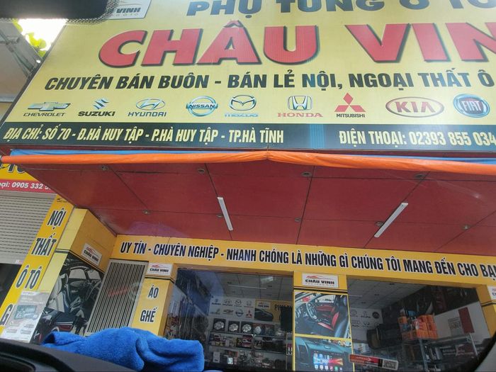 Cửa Hàng Phụ Tùng Châu Vinh