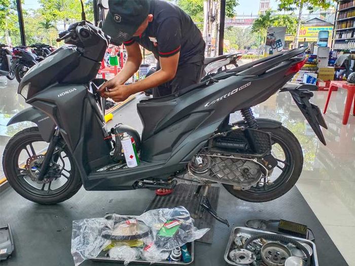 sửa chữa xe máy tại Hải Dương