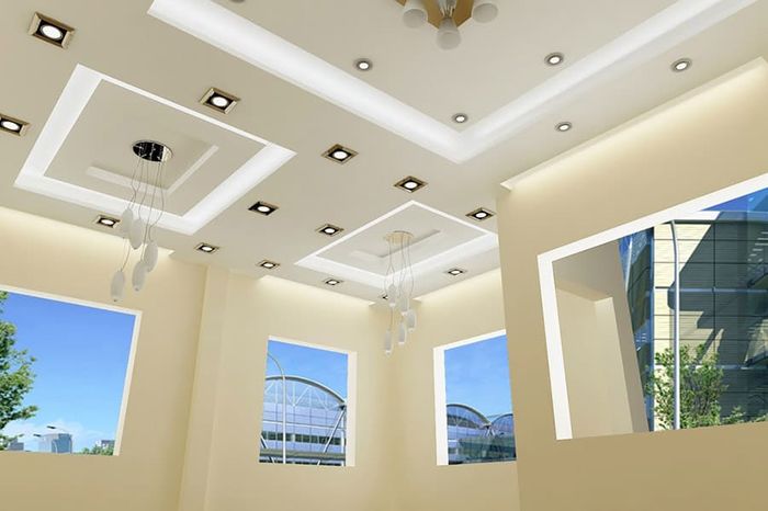 thi công vách thạch cao tại Yên Bái