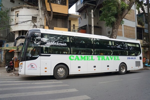 Nhà xe Camel Travel - dịch vụ xe từ Huế đến Hà Nội