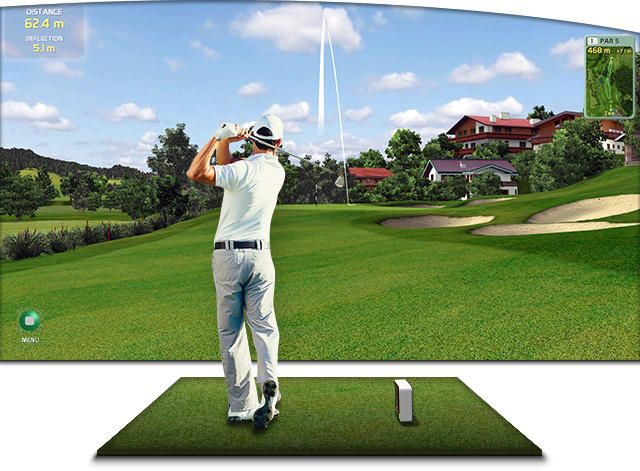 Thi công phòng golf 3D tại Hà Nội