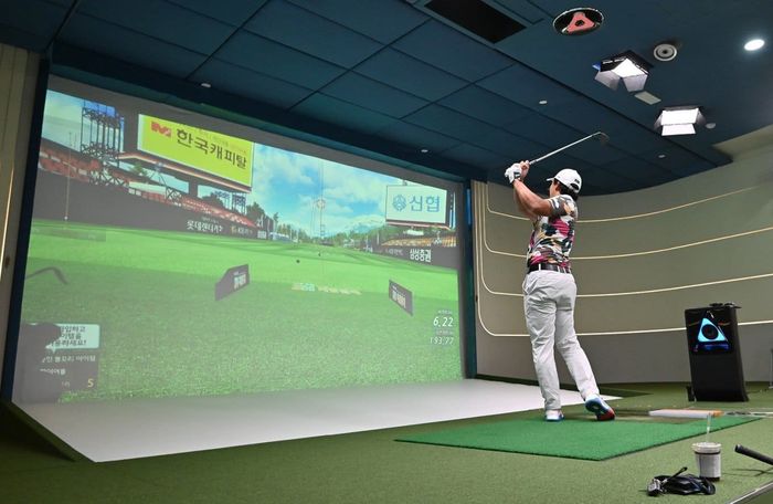 Dịch vụ thi công phòng golf 3D tại Hà Nội