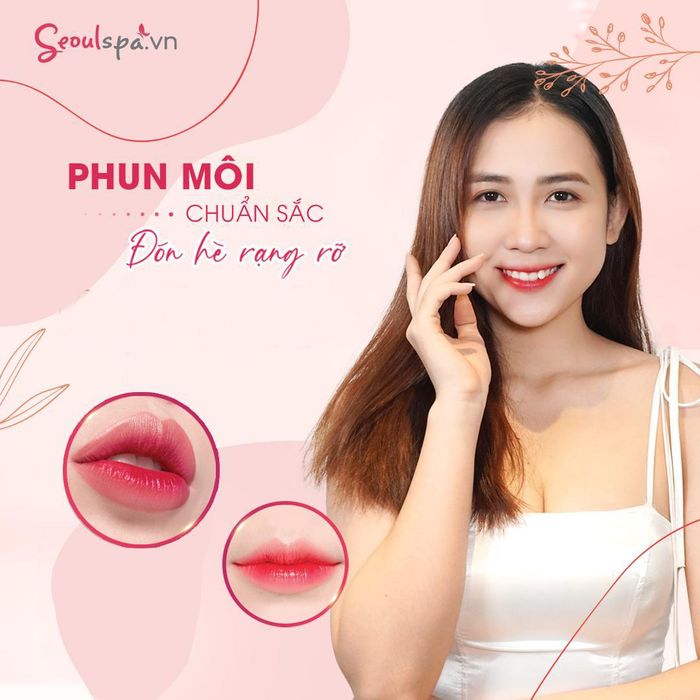 địa chỉ phun môi đẹp ở Hà Nội