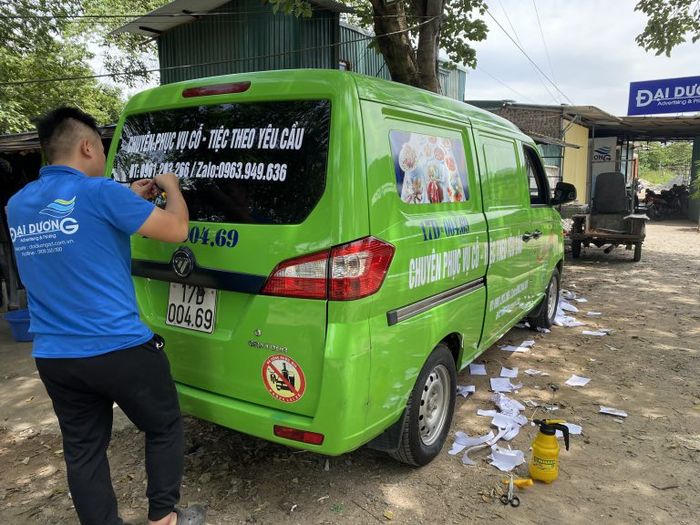 dán decal ô tô tại Hải Phòng