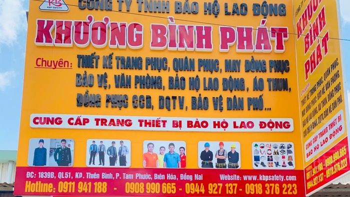 đồ bảo hộ lao động tại Biên Hòa