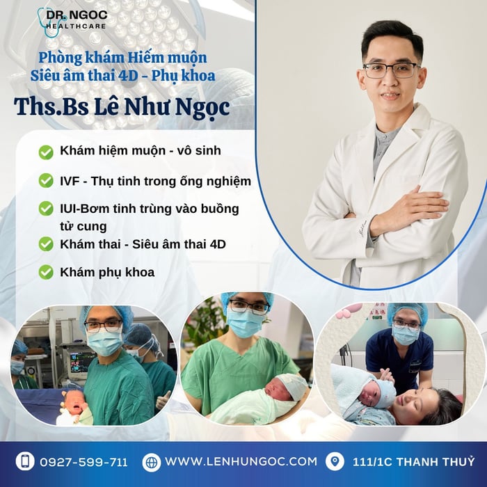 Phòng Khám Sản Phụ Khoa Lê Như Ngọc – Địa chỉ tin cậy để điều trị hiếm muộn tại Đà Nẵng