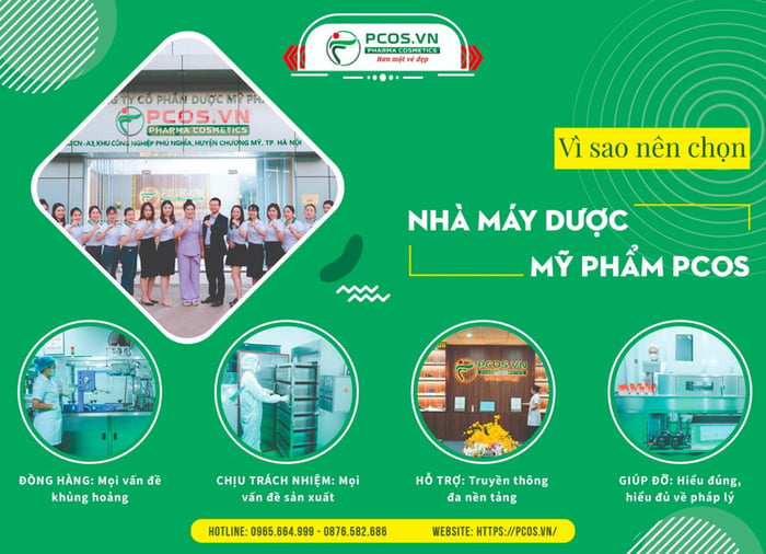 Nhà Máy Gia Công Mỹ Phẩm PCOS