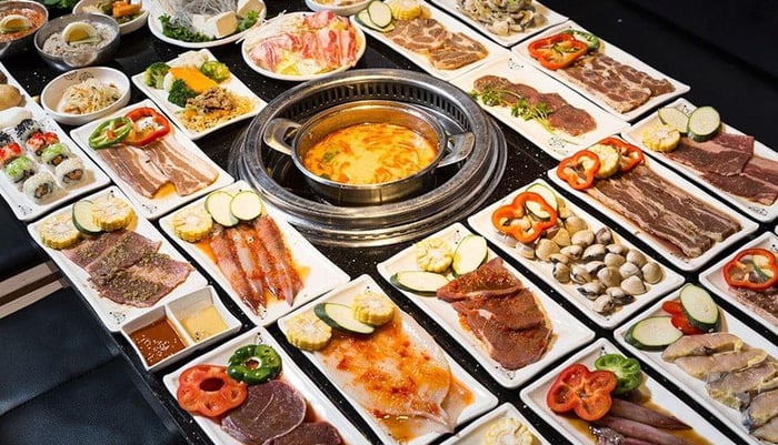 buffet tại Bắc Giang