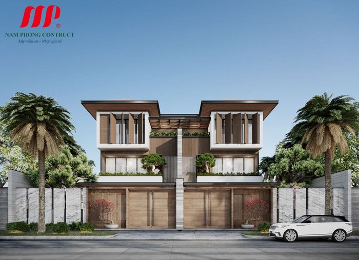 Mẫu thiết kế biệt thự tại Nam Phong