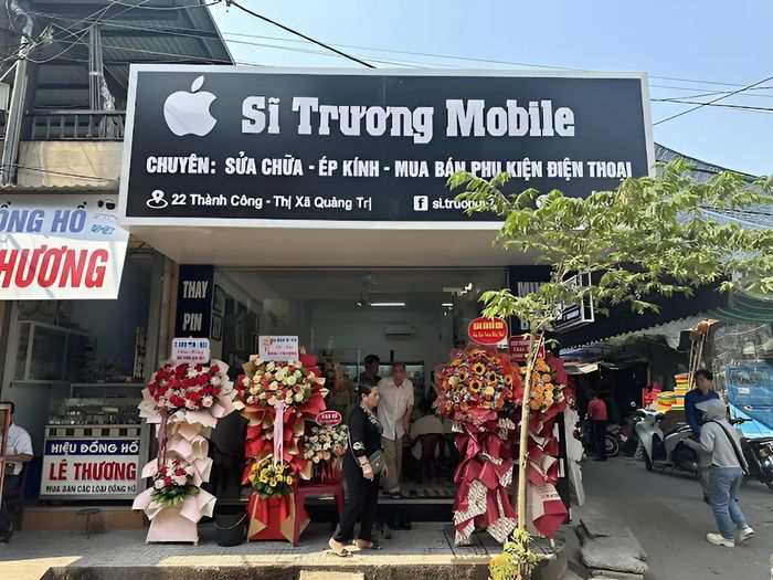 Cửa hàng điện thoại tại Quảng Trị