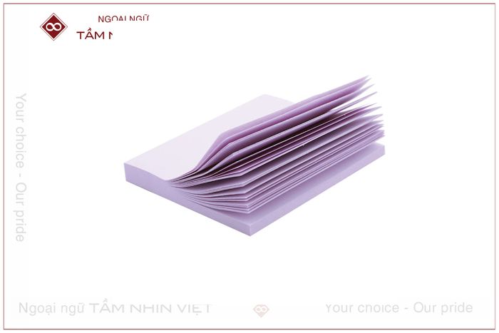 Cách học từ vựng tiếng Trung bằng việc sử dụng giấy ghi chú