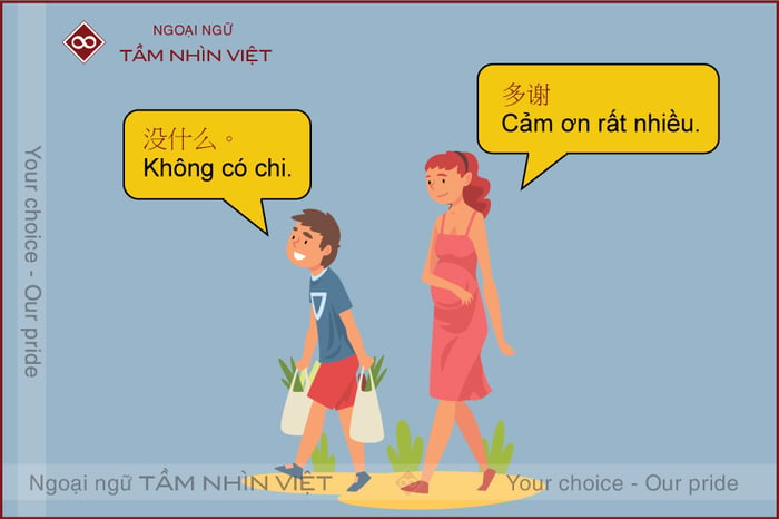 Phản hồi khi nhận lời cảm ơn