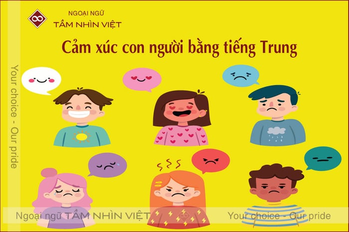 Chủ đề cảm xúc trong tiếng Trung