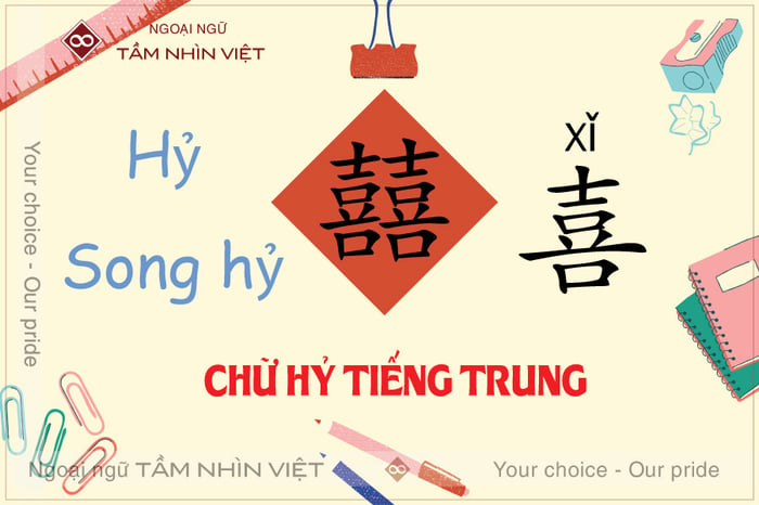 Chữ 喜 trong Ngôn Ngữ Trung Quốc