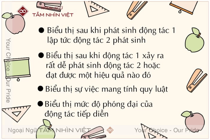 Chức năng cấu trúc yi jiu trong tiếng Trung