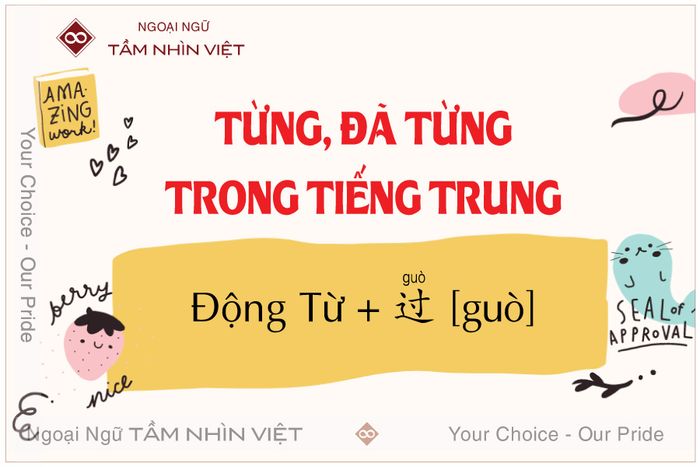 Cách Sử Dụng Động Từ + 过 [guò] trong Tiếng Trung