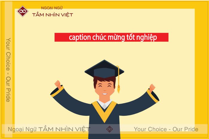 Phụ đề chúc mừng tốt nghiệp bằng tiếng Trung 