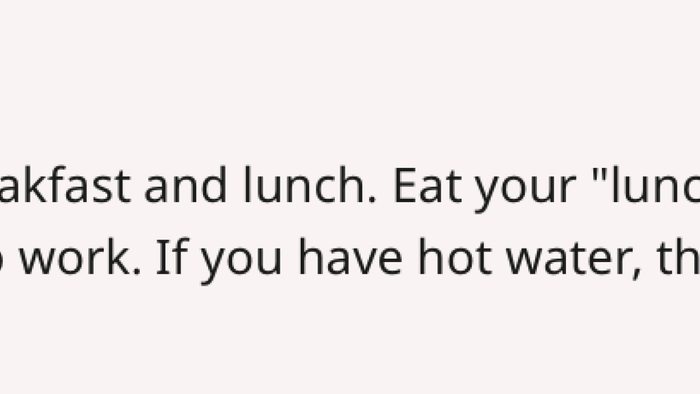 Occasionally, I swap breakfast and lunch. Enjoy your 