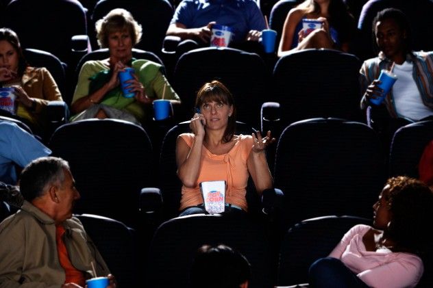 Talking During Movies