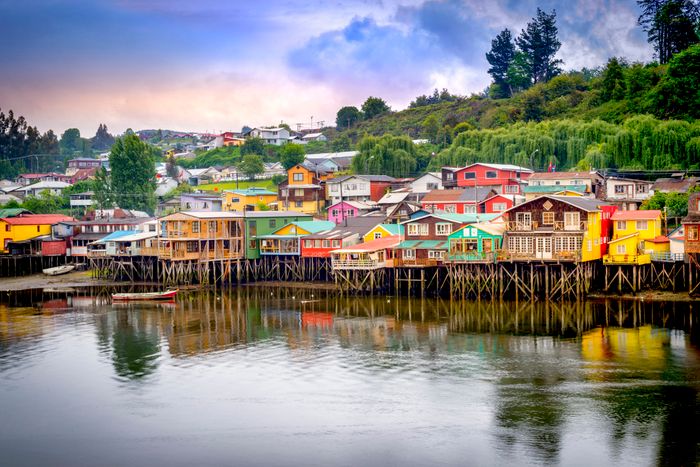 Palafitos in Castro