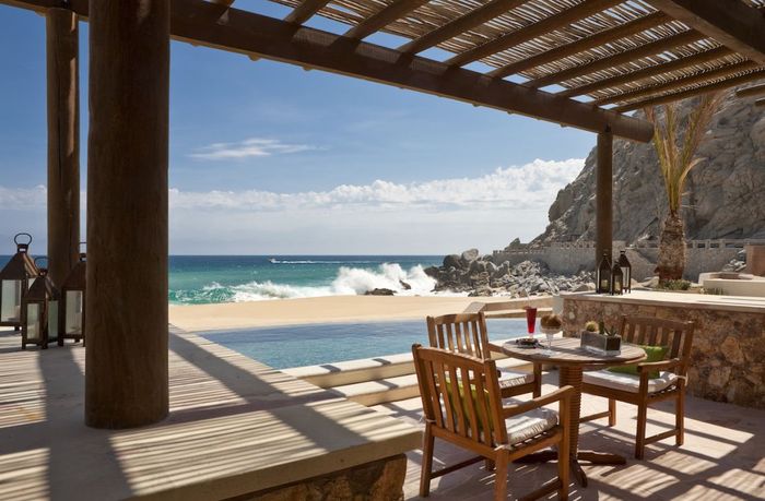 Some of the suites at The Resort at Pedregal open directly to the ocean, offering an immersive seaside experience.