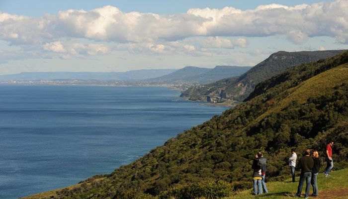 Stanwell Park boasts a breathtaking coastline in the Illawarra region, just south of Sydney.