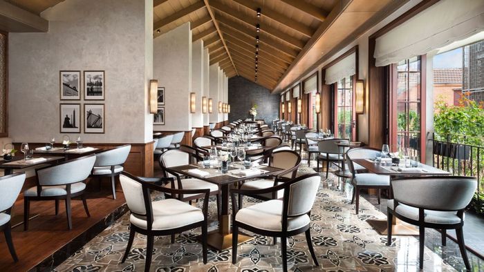 Le Comptoir Pierre Gagnaire in Shanghai marks the renowned French chef's debut in China.